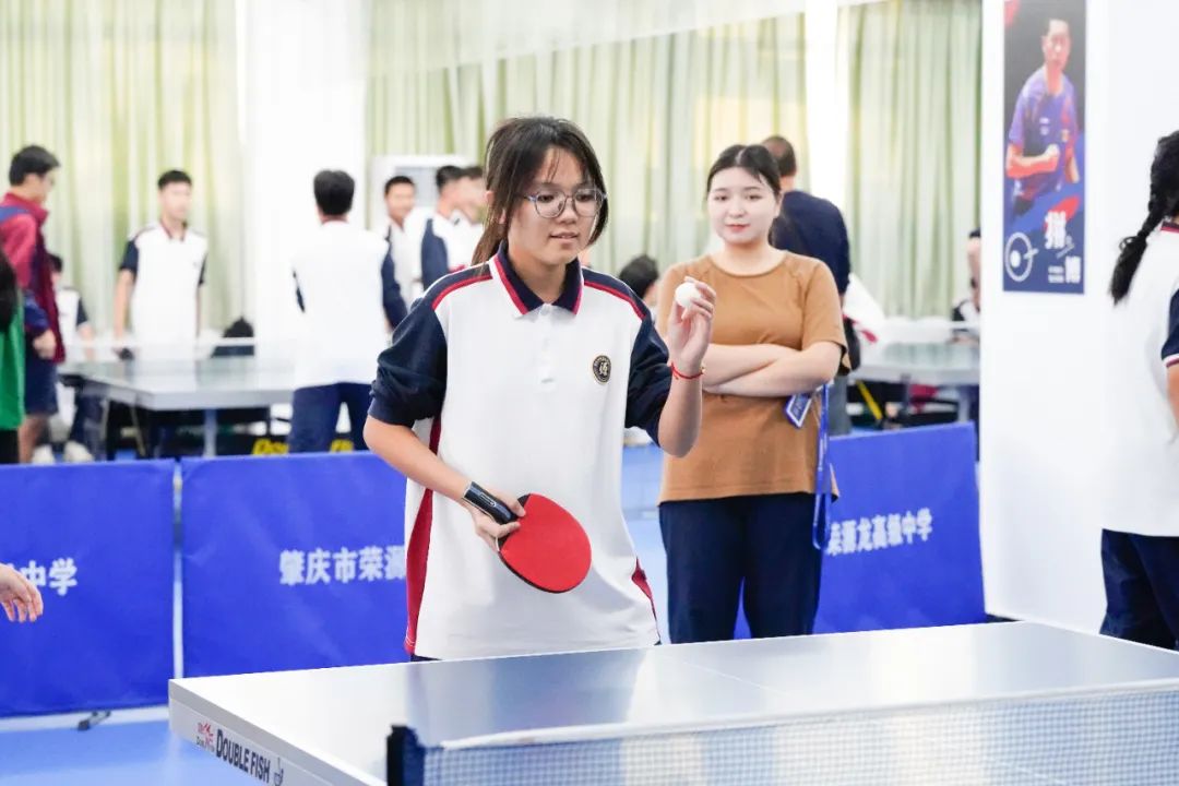 多彩活动 | 爱“乒”才会赢，荣源龙高级中学2023—2024 学年度第一学期乒乓球比赛