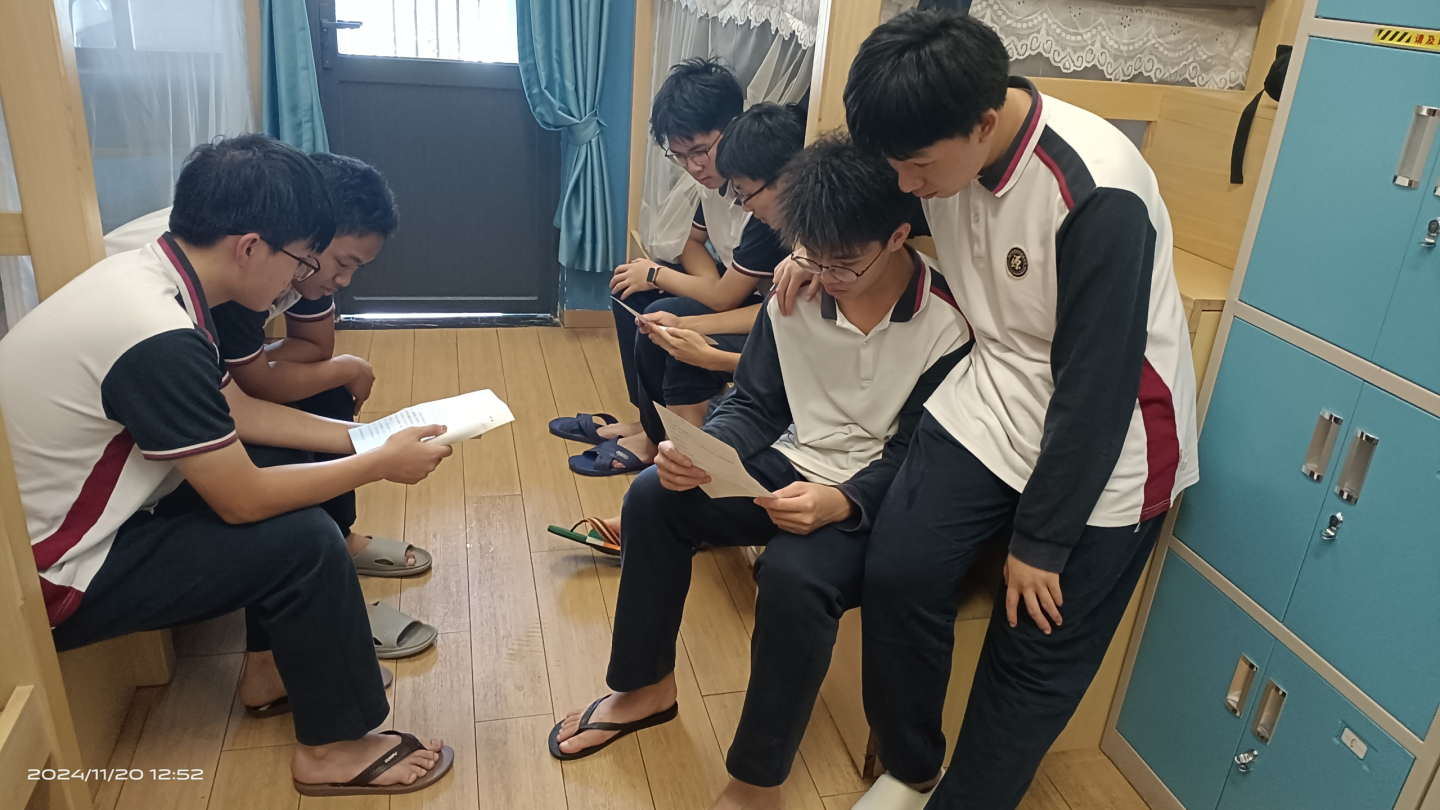 11月学生宿舍精神文明学习活动