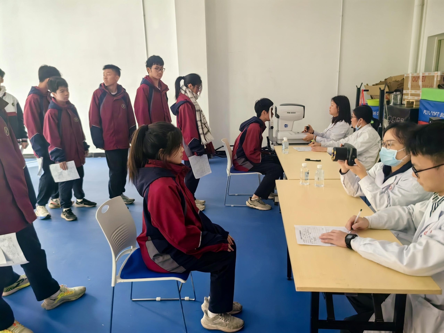 关爱学生健康，体检护航成长