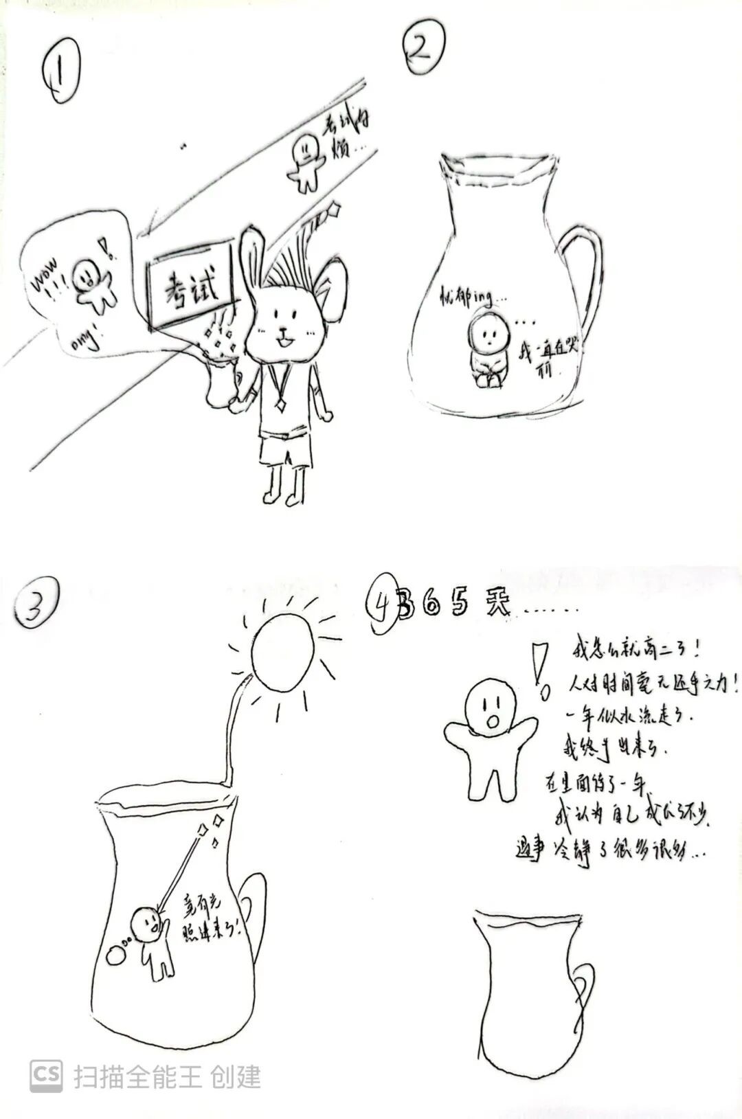 画解心忧，壶见成长：一堂给高一新生的考后心理课