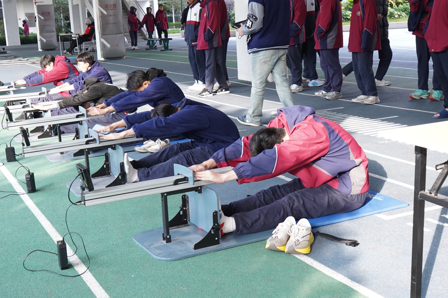 体测当燃不让！我校开展2025年国家学生体质健康抽测工作