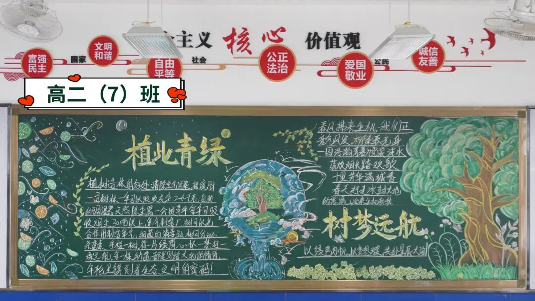 班级黑板报上新|一笔一画绘青春,一字一句藏初心 班级黑板报上新|一笔一画绘青春,一字一句藏初心