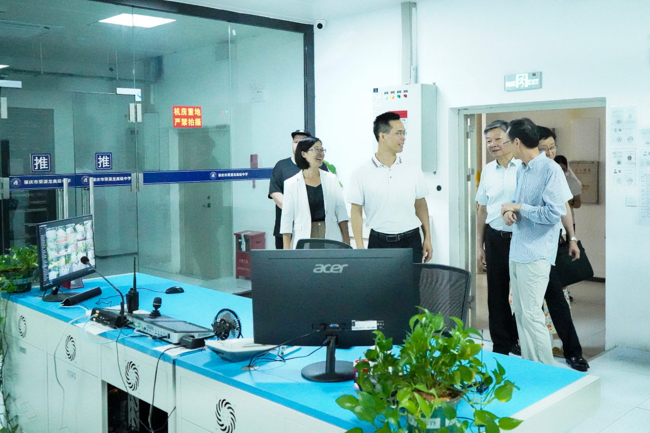 赋能成长,共话教育|海亮集团及市区领导莅临我校调研 赋能成长,共话教育|海亮集团及市区领导莅临我校调研